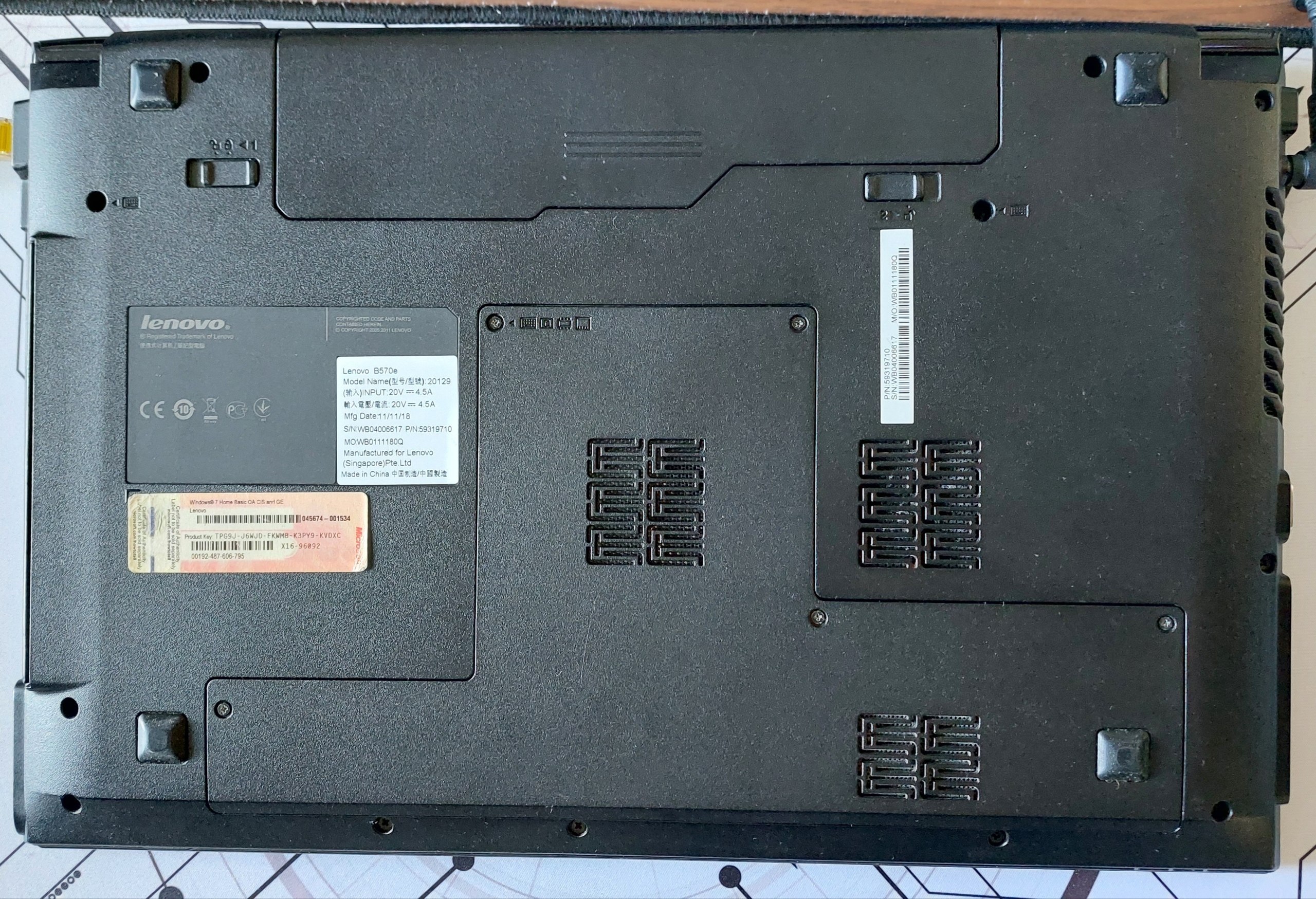 Lenovo B570e