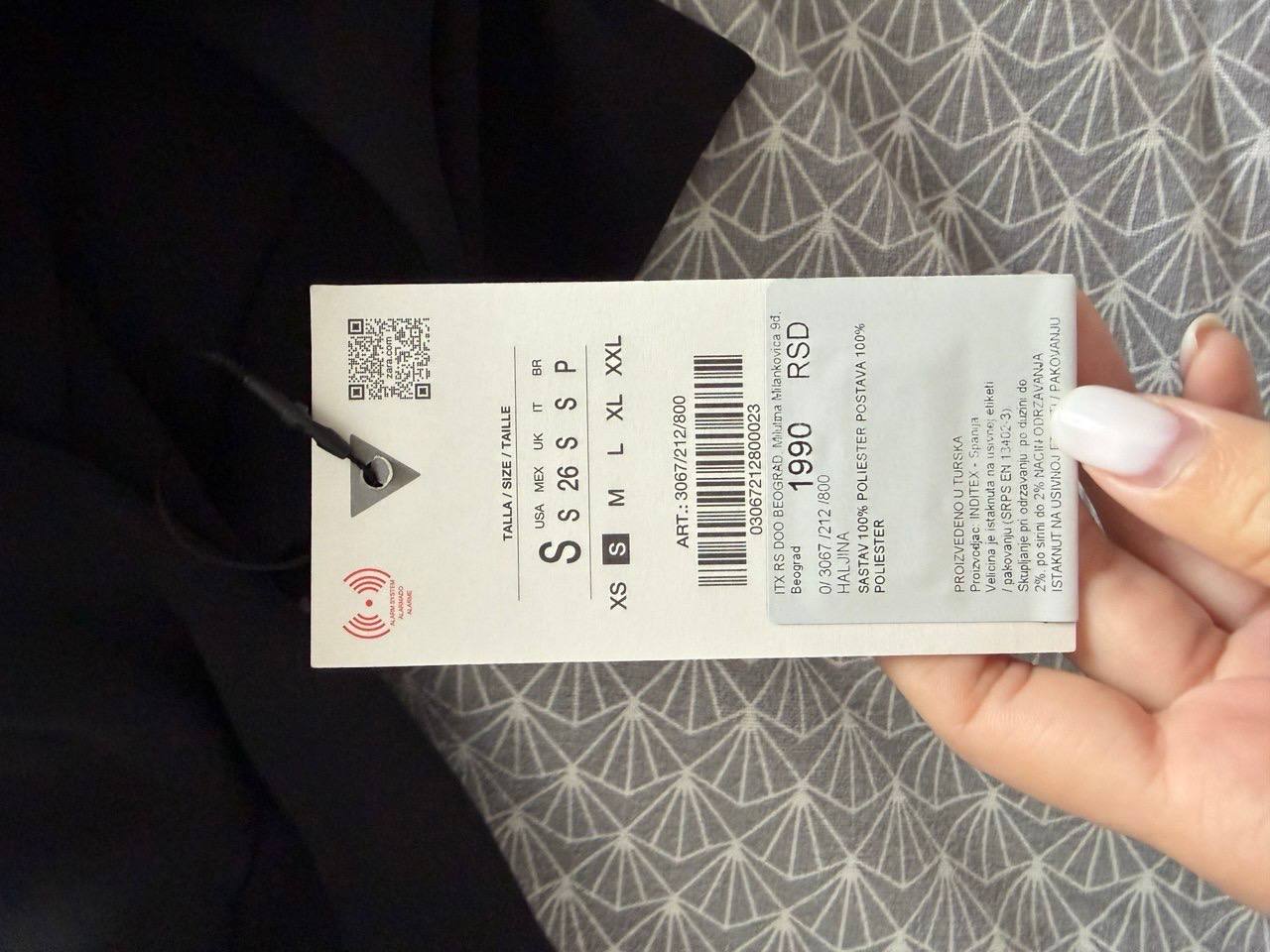 Платье Zara S 1500 rsd / Топ Zara S 1500 rsd