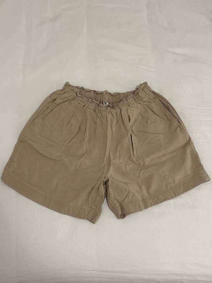 Хлопковые женские шорты Uniqlo