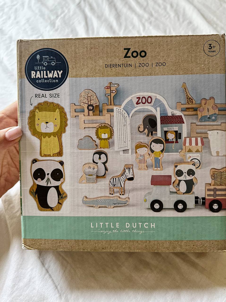Set drvenih igračaka Zoo zoološki vrt