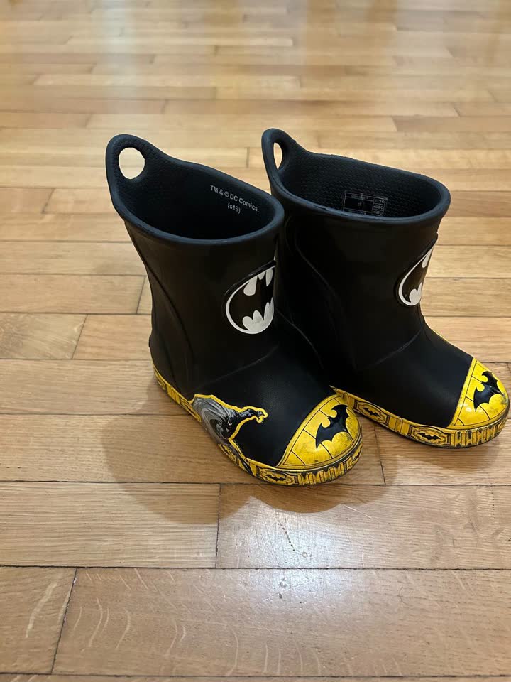 Сапоги резиновые Crocs с Бэтменом