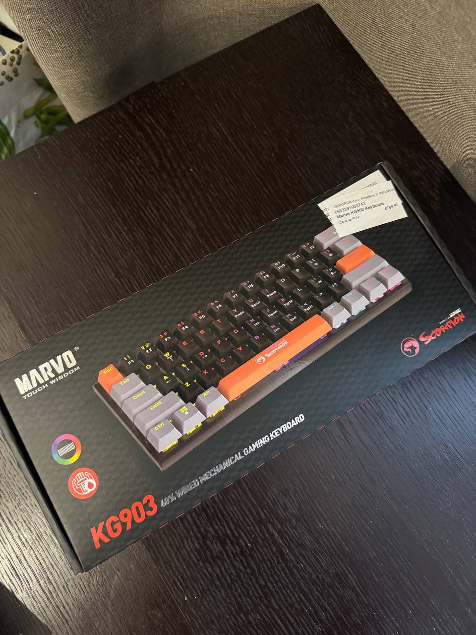 Gejmerska tastatura Marvo KG903