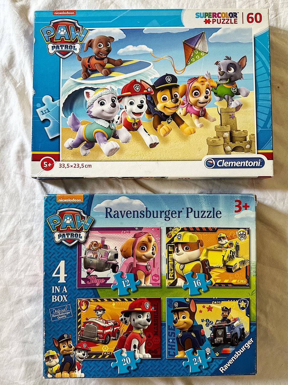 Set slagalica za ljubitelje Paw Patrol