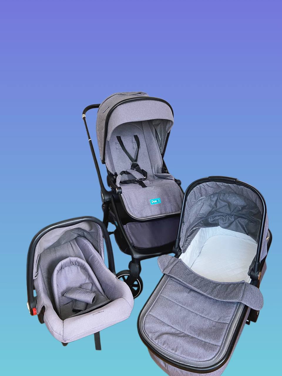 Na prodaju kolica-set Puerri trio sistem Urban, Grey