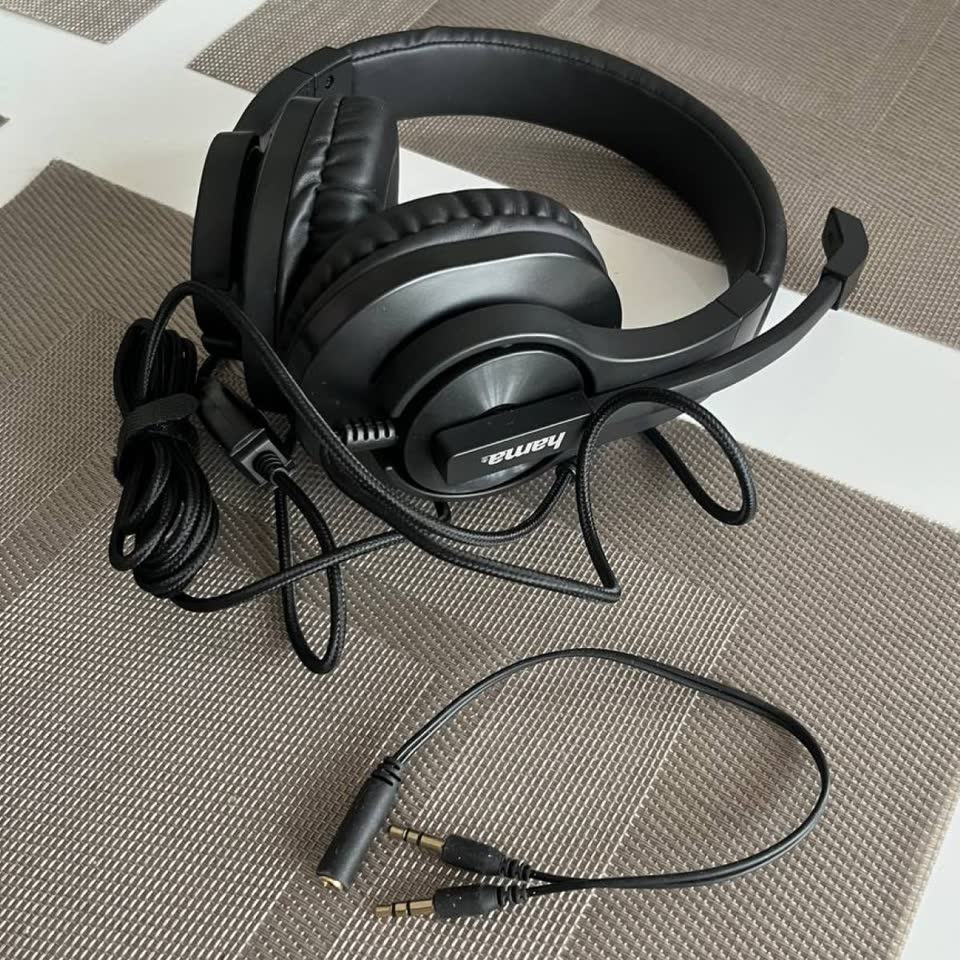 Наушники для работы Hama PC-Office headset hs-p350