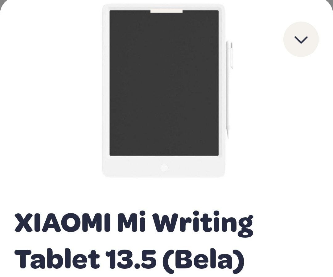 Jednobojni tablet za crtanje za decu ili beleške