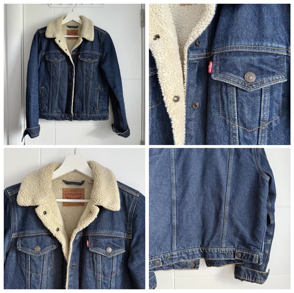 Продаю джинсовую куртку Levi’s Original Sherpa Trucker — вечная классика, привезенная из США