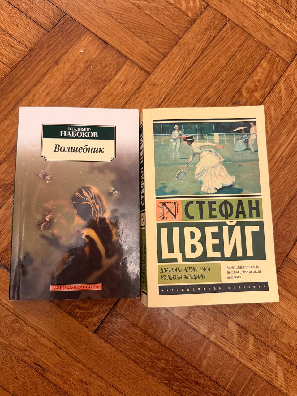Стефан Цвейг «Двадцать четыре часа из жизни женщины», Набоков «Волшебник»