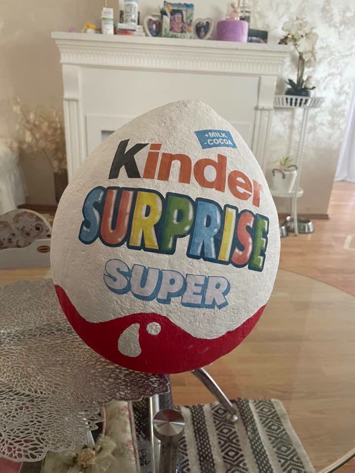 Киндер яйцо большое