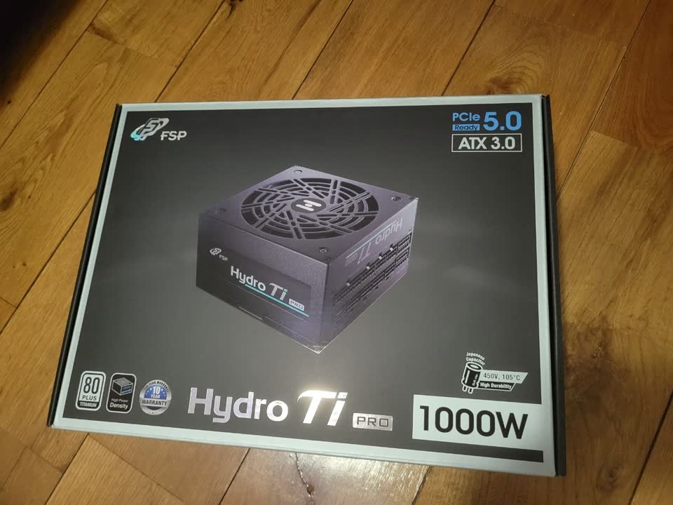 FSP Hydro Ti Pro 1000W Titanium