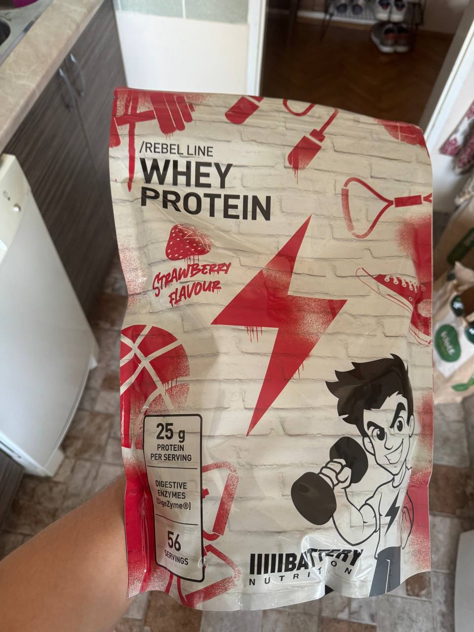 Protein Rebel Line 1800g jagoda