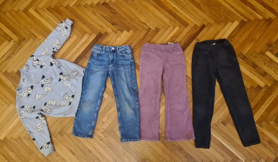 Детская одежда H&M: брюки, джинсы, пуловер