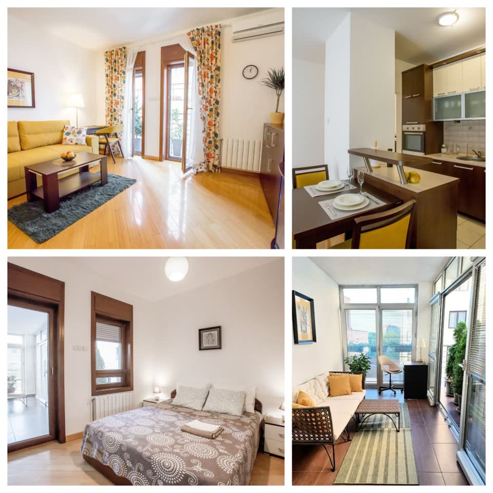 Сдам квартиру в центре Белграда, 60 м²