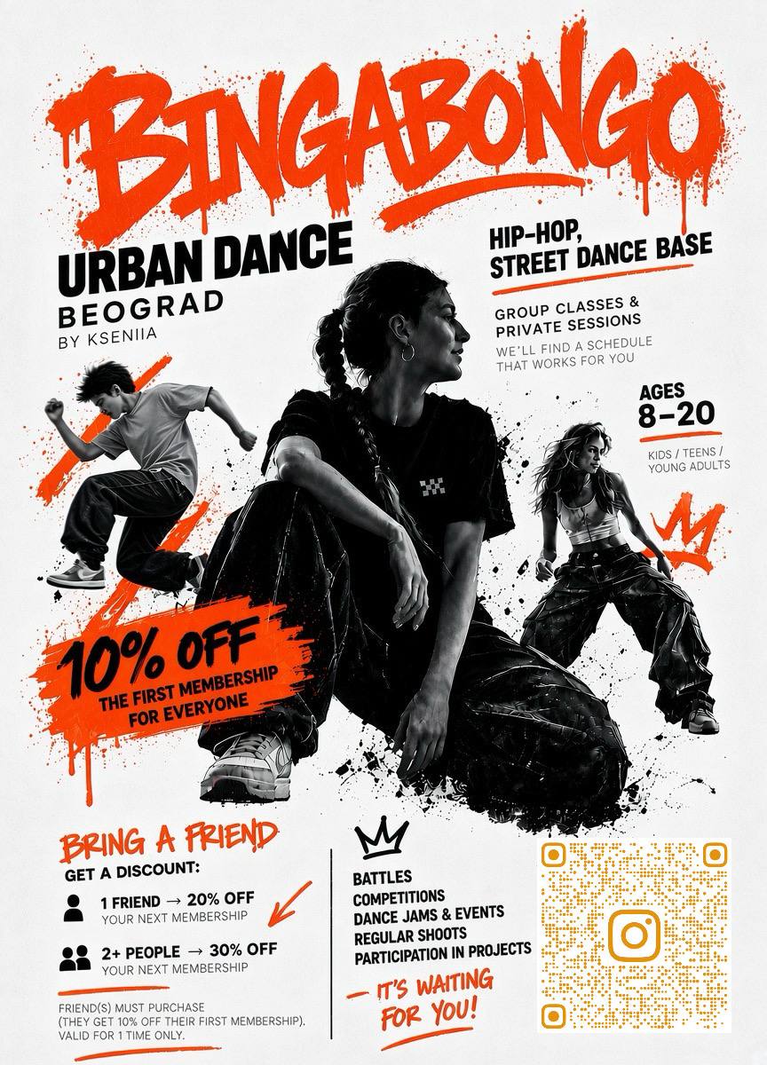 Urban Dance и Hip-Hop в Белграде