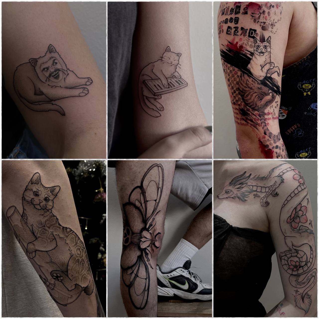 Tattoo majstor sa umetničkim obrazovanjem