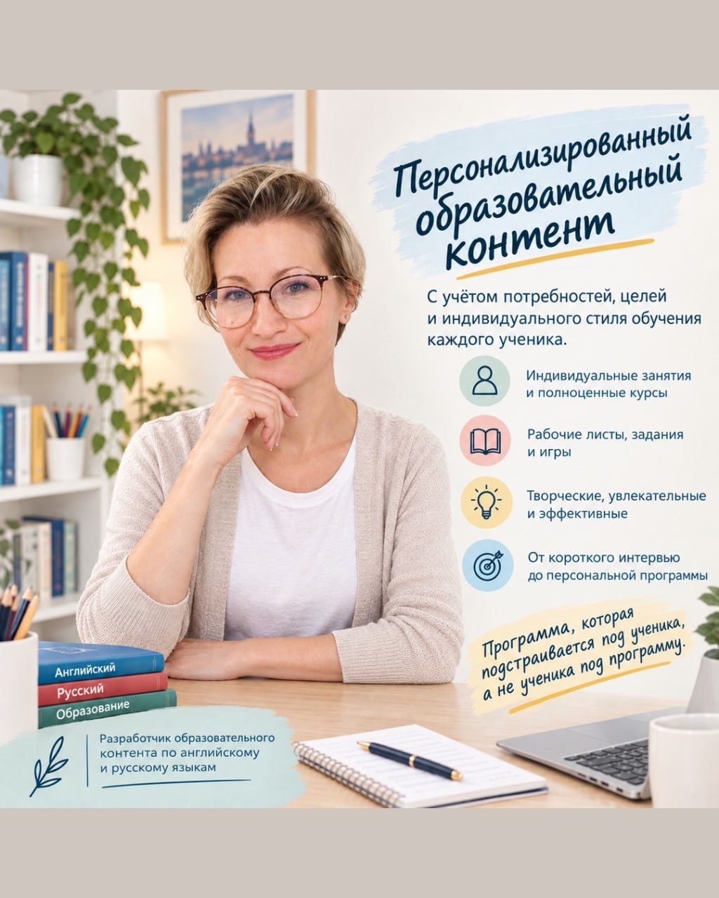Индивидуальные образовательные программы и материалы